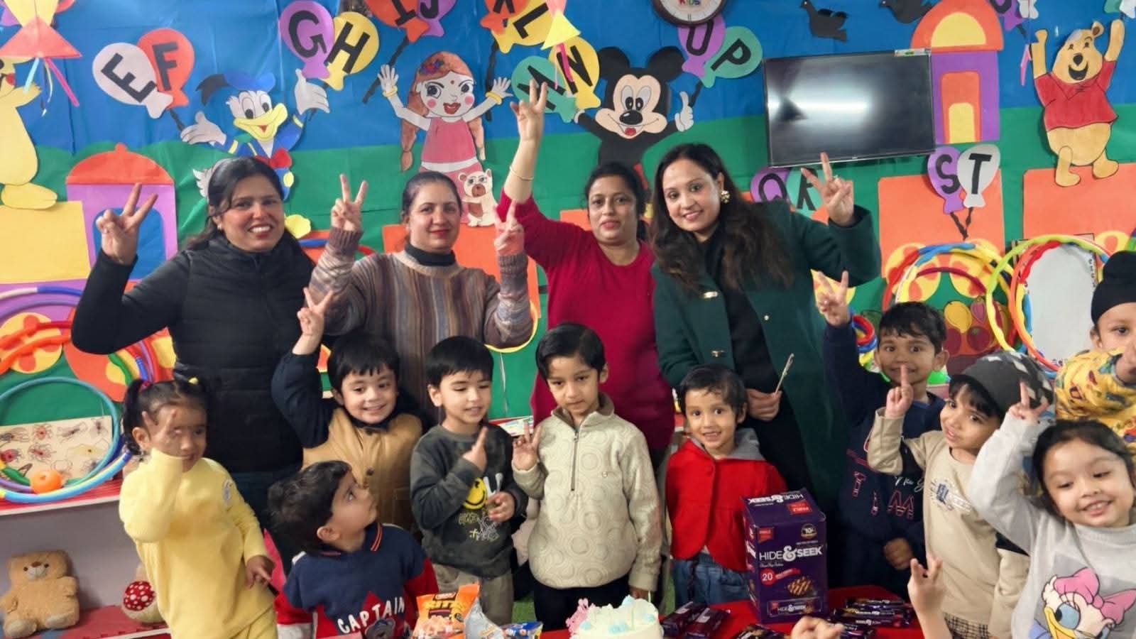 UKG program at Millennium Kids Pre School